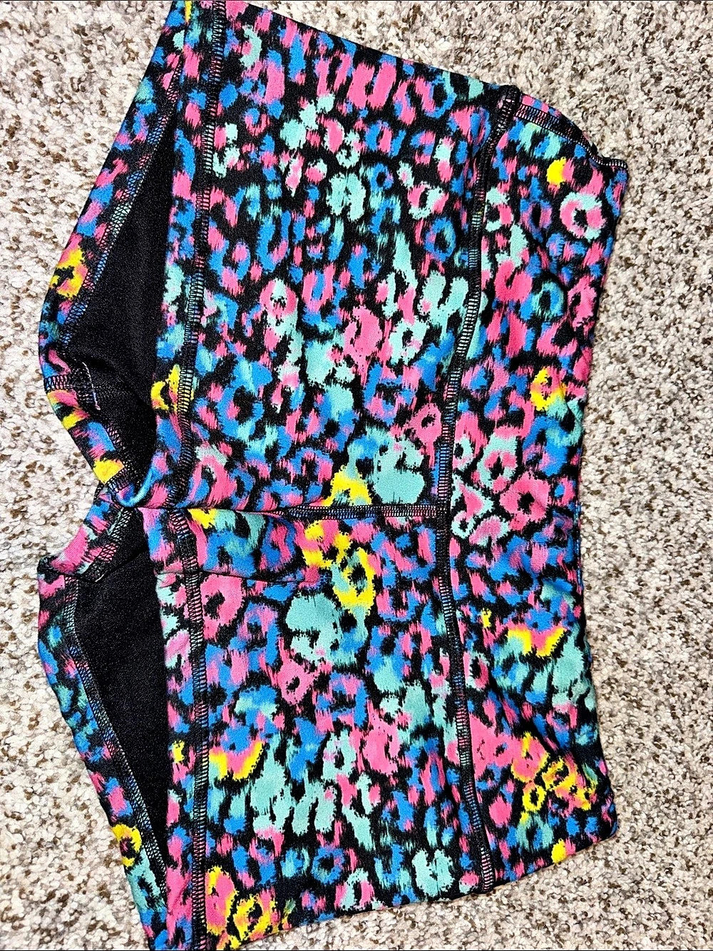 FLEO Miami Leopard Shorts Athletic Medium Like New